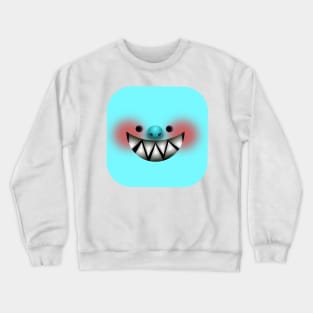 Blue Smile Crewneck Sweatshirt